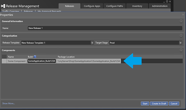 Release Management Update 1 Release UI