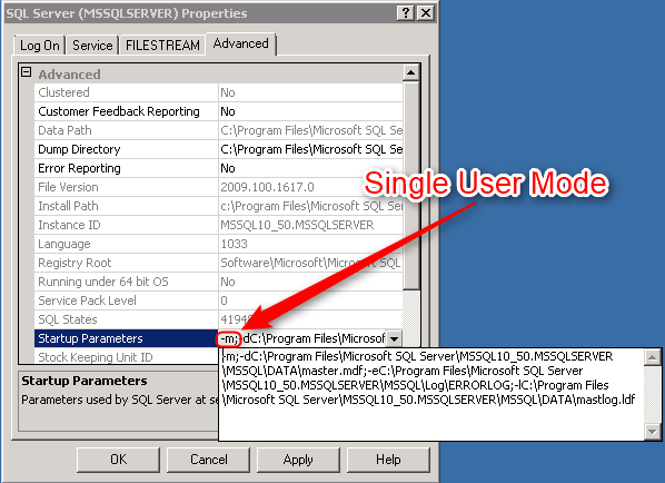 Adding single user mode